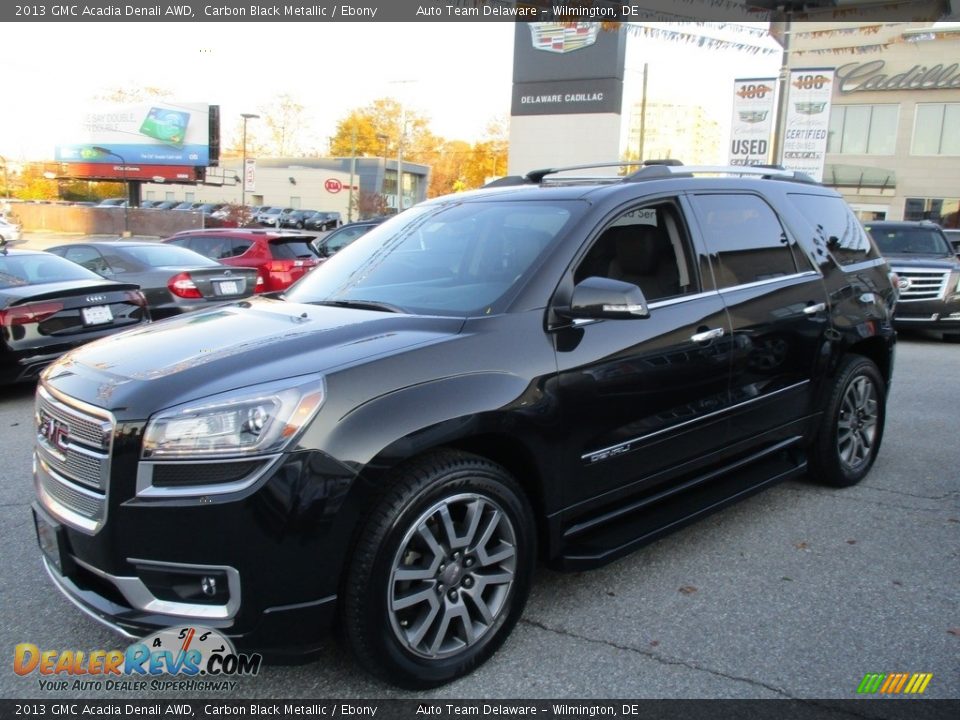 2013 GMC Acadia Denali AWD Carbon Black Metallic / Ebony Photo #3