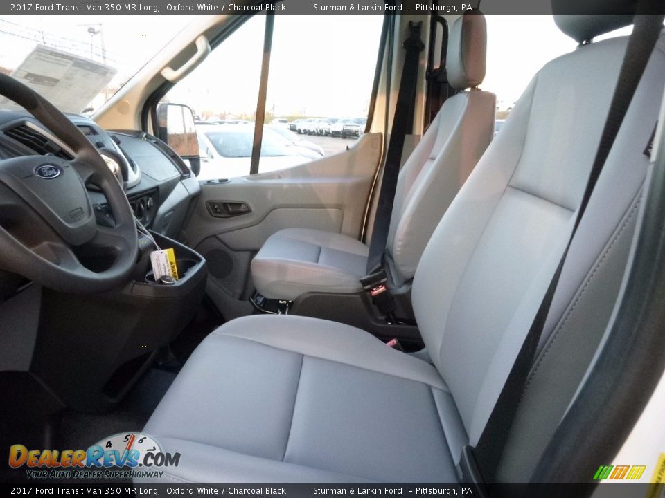 Front Seat of 2017 Ford Transit Van 350 MR Long Photo #10
