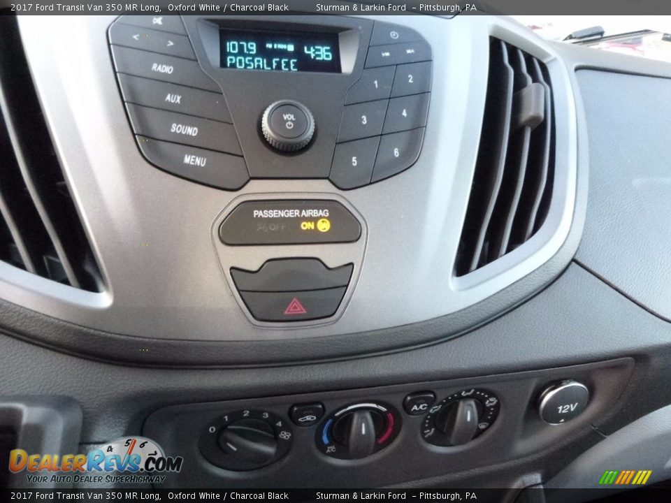 Controls of 2017 Ford Transit Van 350 MR Long Photo #15