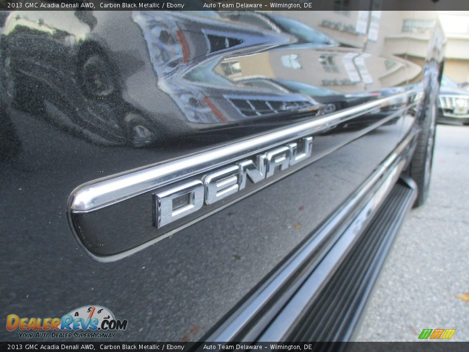 2013 GMC Acadia Denali AWD Carbon Black Metallic / Ebony Photo #34