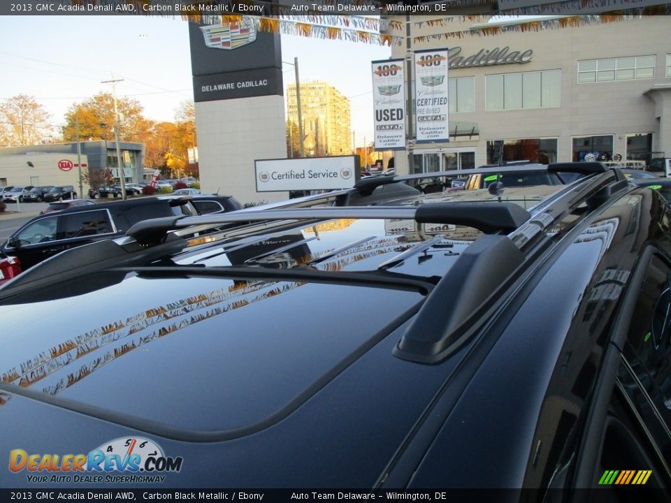 2013 GMC Acadia Denali AWD Carbon Black Metallic / Ebony Photo #36