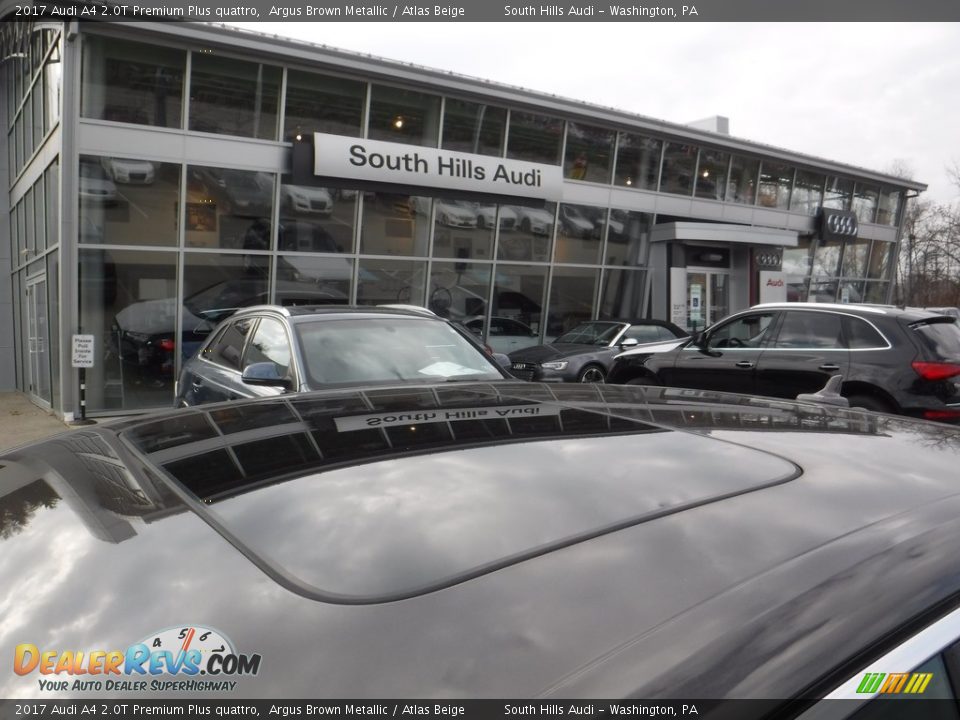 2017 Audi A4 2.0T Premium Plus quattro Argus Brown Metallic / Atlas Beige Photo #4