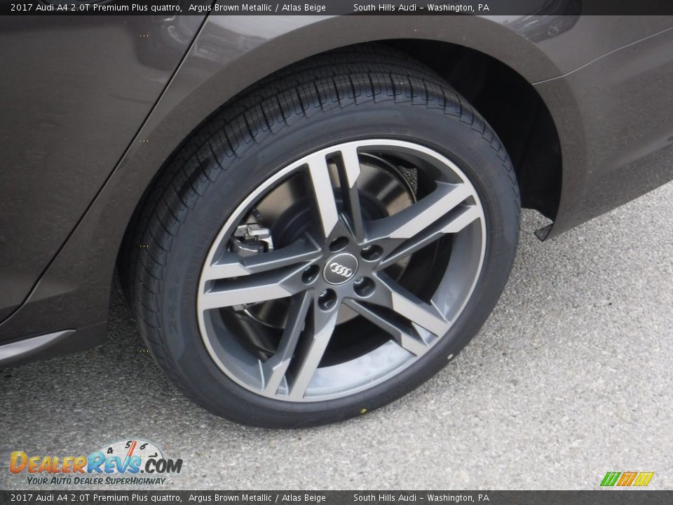 2017 Audi A4 2.0T Premium Plus quattro Argus Brown Metallic / Atlas Beige Photo #5