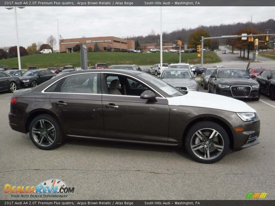 2017 Audi A4 2.0T Premium Plus quattro Argus Brown Metallic / Atlas Beige Photo #11