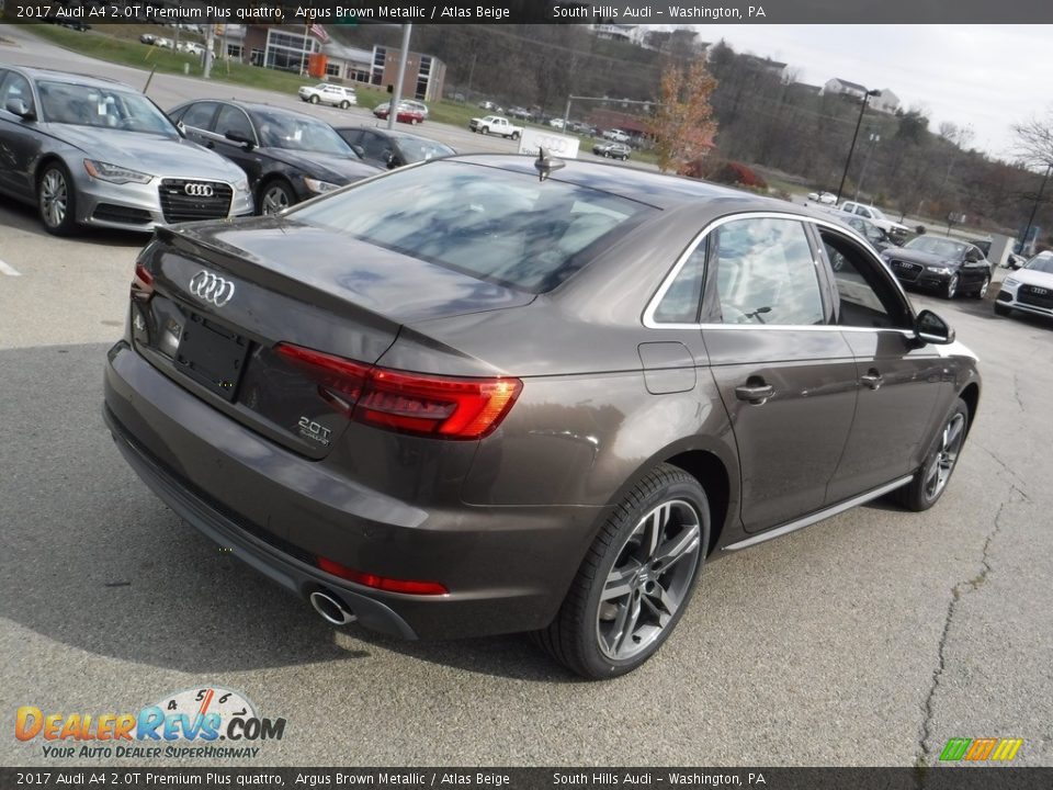 2017 Audi A4 2.0T Premium Plus quattro Argus Brown Metallic / Atlas Beige Photo #12