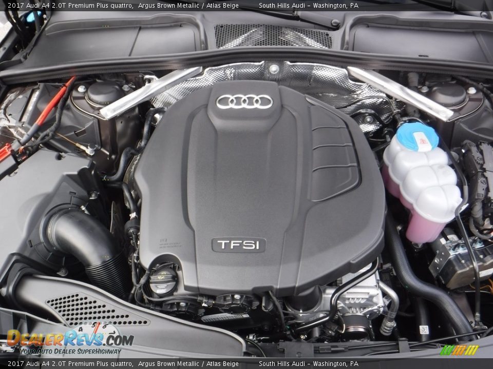 2017 Audi A4 2.0T Premium Plus quattro Argus Brown Metallic / Atlas Beige Photo #16