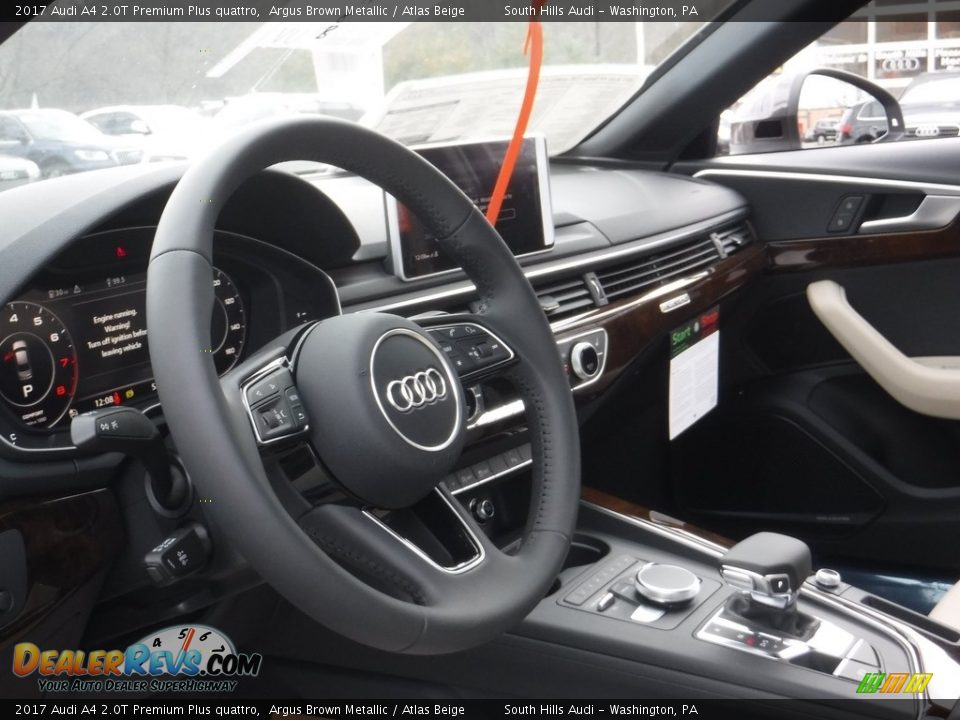 2017 Audi A4 2.0T Premium Plus quattro Argus Brown Metallic / Atlas Beige Photo #18