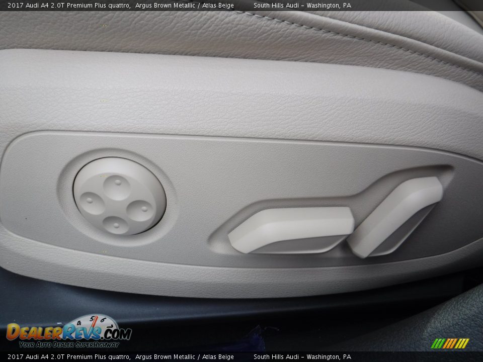 2017 Audi A4 2.0T Premium Plus quattro Argus Brown Metallic / Atlas Beige Photo #20