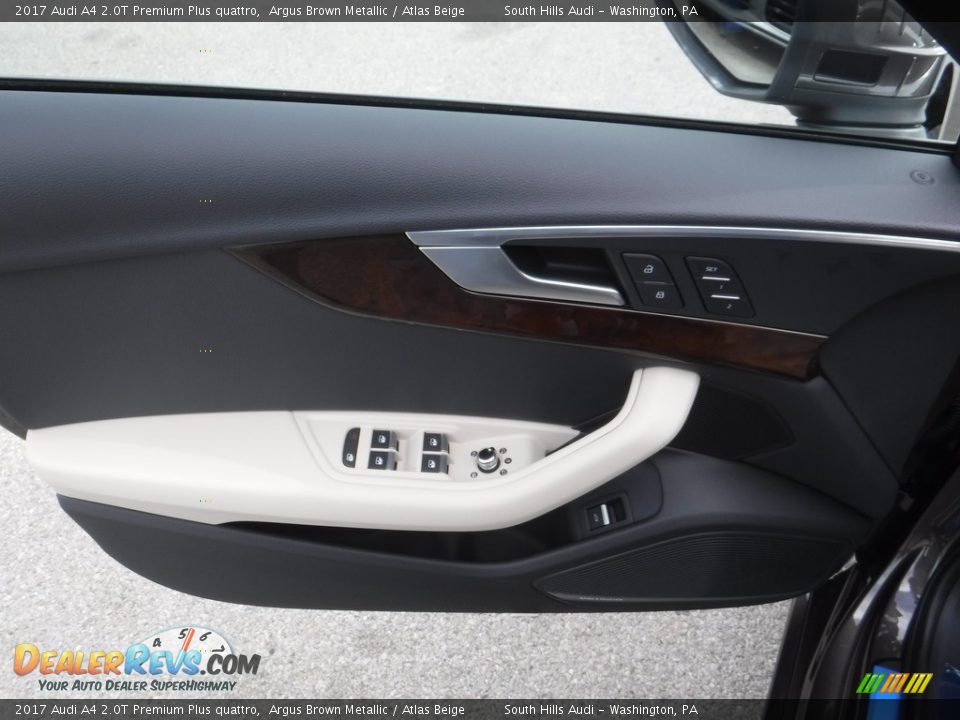 2017 Audi A4 2.0T Premium Plus quattro Argus Brown Metallic / Atlas Beige Photo #21