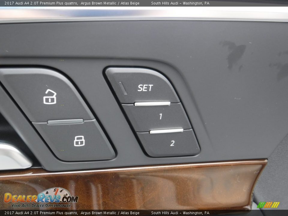 2017 Audi A4 2.0T Premium Plus quattro Argus Brown Metallic / Atlas Beige Photo #22