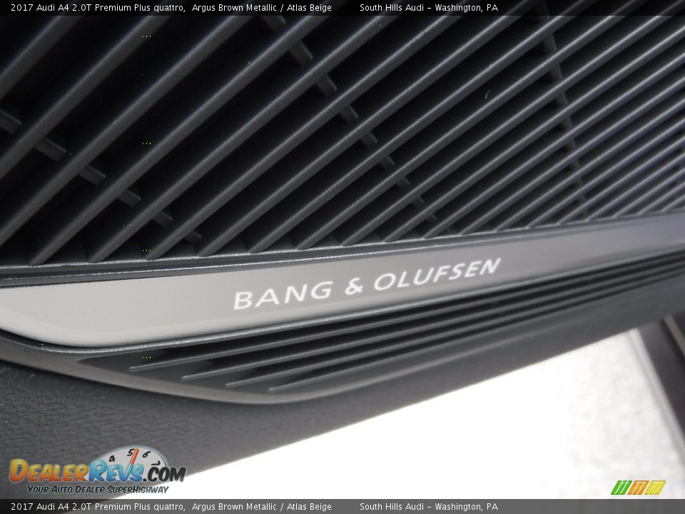 2017 Audi A4 2.0T Premium Plus quattro Argus Brown Metallic / Atlas Beige Photo #23