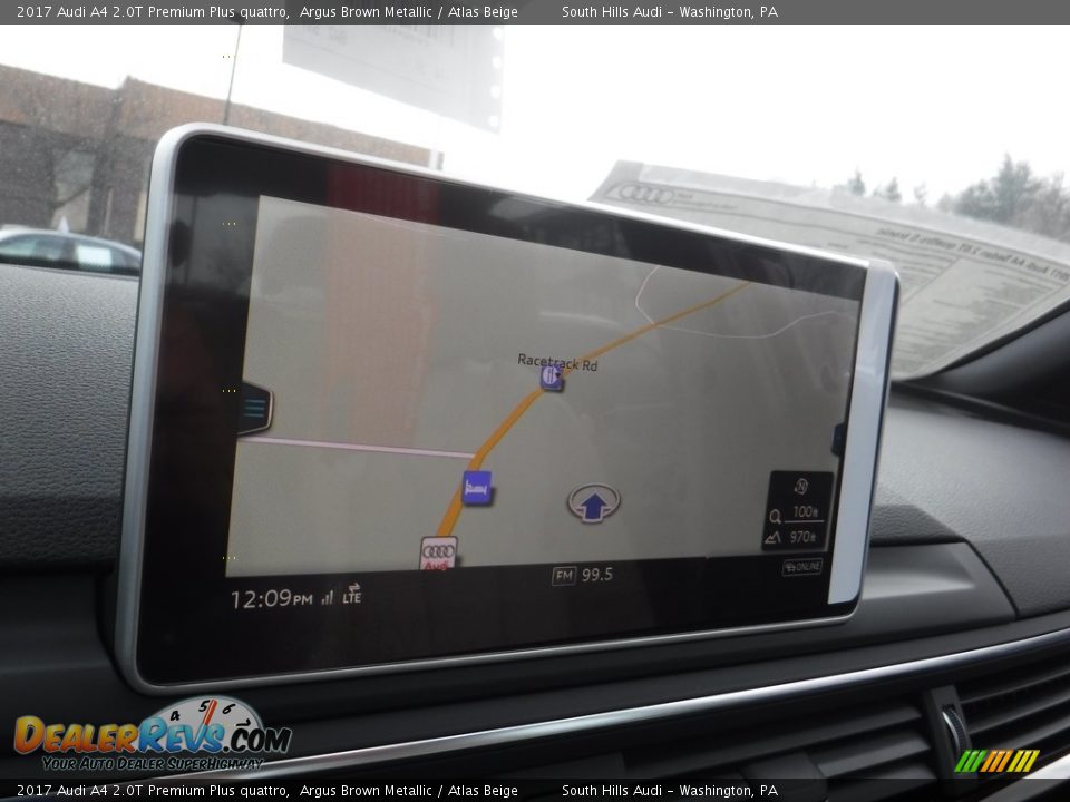 2017 Audi A4 2.0T Premium Plus quattro Argus Brown Metallic / Atlas Beige Photo #24