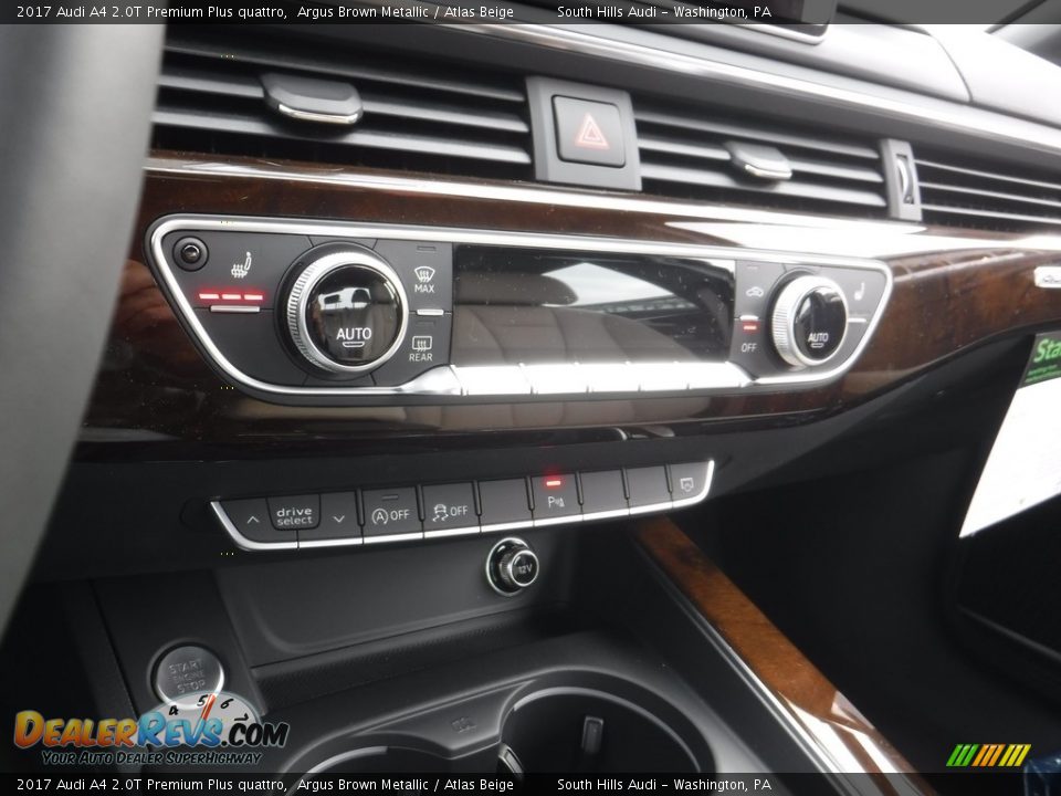 2017 Audi A4 2.0T Premium Plus quattro Argus Brown Metallic / Atlas Beige Photo #26