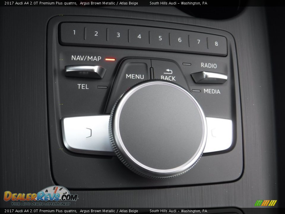 2017 Audi A4 2.0T Premium Plus quattro Argus Brown Metallic / Atlas Beige Photo #28