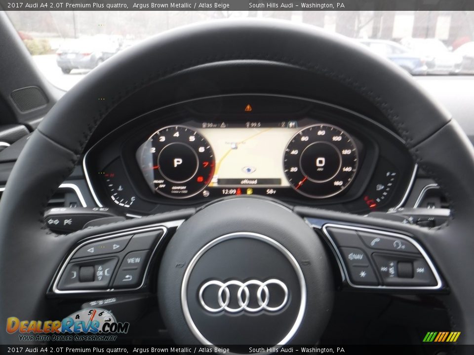 2017 Audi A4 2.0T Premium Plus quattro Argus Brown Metallic / Atlas Beige Photo #29