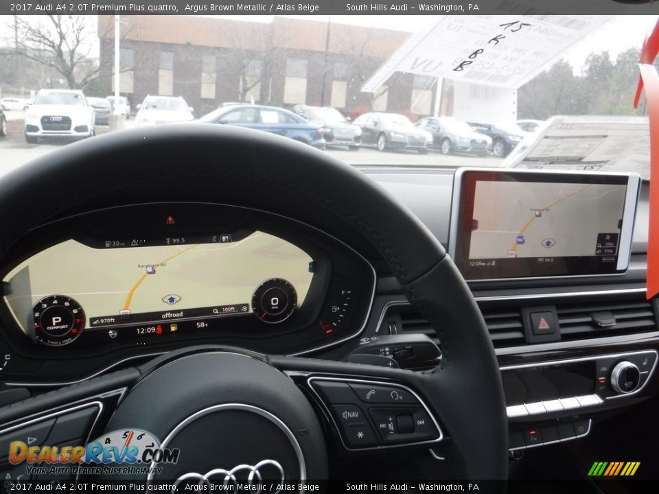 2017 Audi A4 2.0T Premium Plus quattro Argus Brown Metallic / Atlas Beige Photo #32