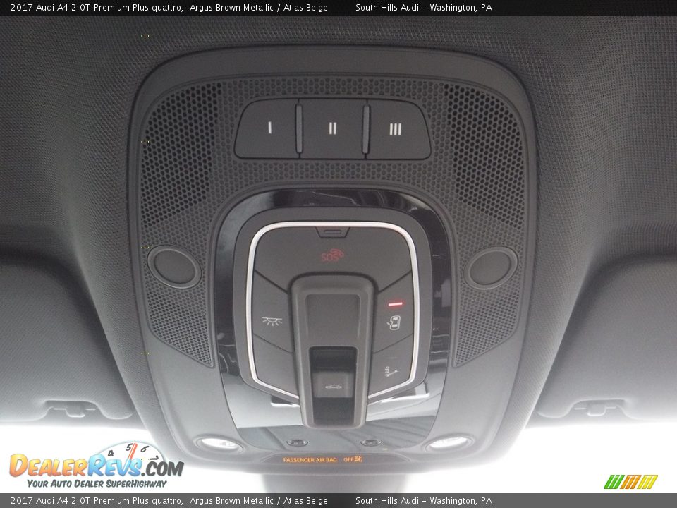 2017 Audi A4 2.0T Premium Plus quattro Argus Brown Metallic / Atlas Beige Photo #33