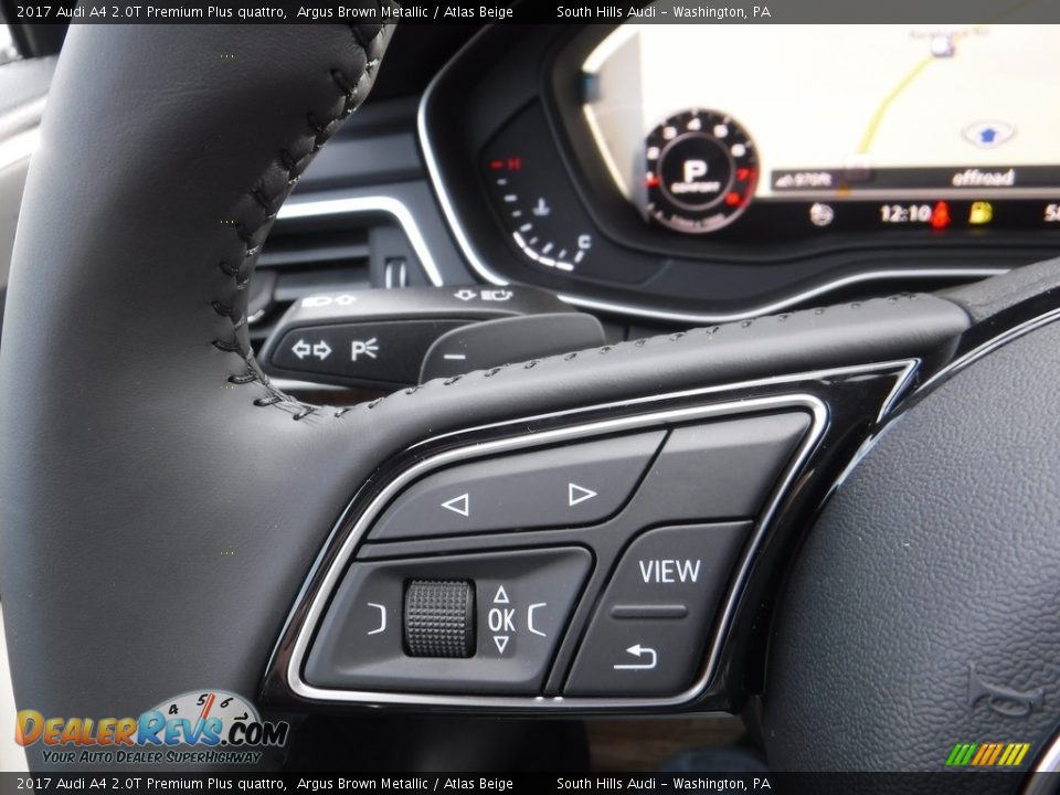 2017 Audi A4 2.0T Premium Plus quattro Argus Brown Metallic / Atlas Beige Photo #35
