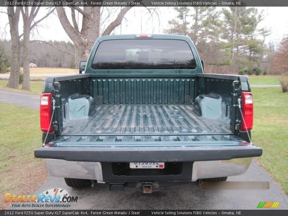 2012 Ford F250 Super Duty XLT SuperCab 4x4 Forest Green Metallic / Steel Photo #3