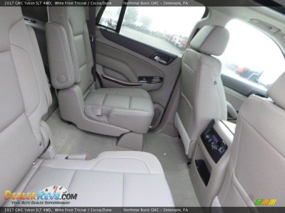 Rear Seat of 2017 GMC Yukon SLT 4WD Photo #7