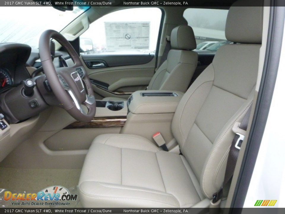 Cocoa/Dune Interior - 2017 GMC Yukon SLT 4WD Photo #12