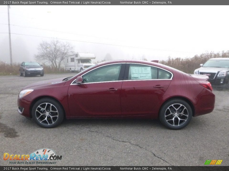 2017 Buick Regal Sport Touring Crimson Red Tintcoat / Light Neutral/Cocoa Photo #2