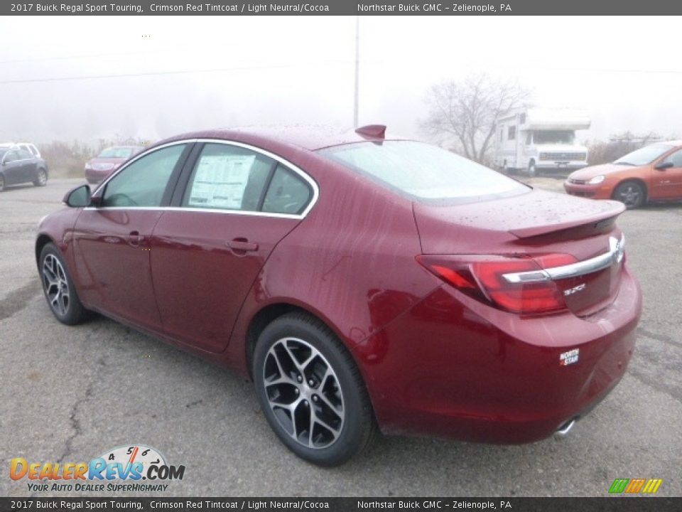 2017 Buick Regal Sport Touring Crimson Red Tintcoat / Light Neutral/Cocoa Photo #4