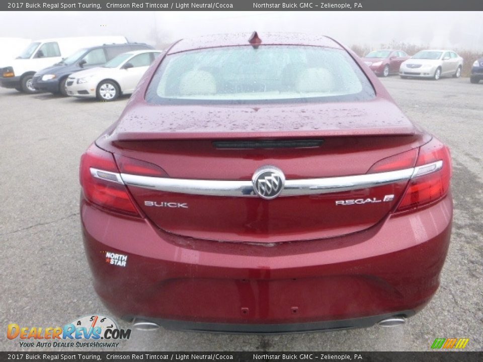 2017 Buick Regal Sport Touring Crimson Red Tintcoat / Light Neutral/Cocoa Photo #5
