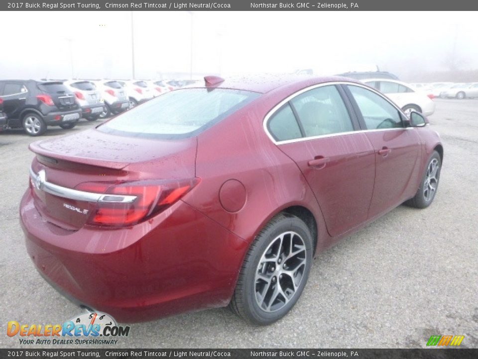 2017 Buick Regal Sport Touring Crimson Red Tintcoat / Light Neutral/Cocoa Photo #6