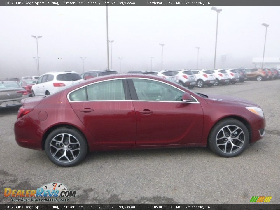 2017 Buick Regal Sport Touring Crimson Red Tintcoat / Light Neutral/Cocoa Photo #7