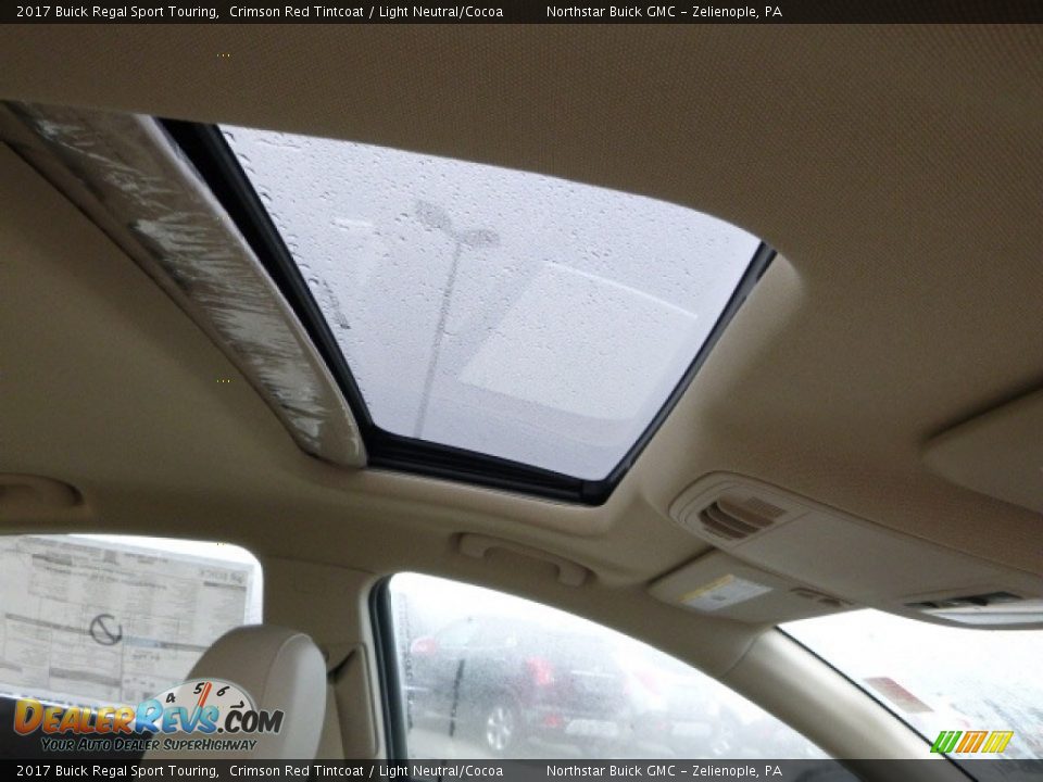 2017 Buick Regal Sport Touring Crimson Red Tintcoat / Light Neutral/Cocoa Photo #10