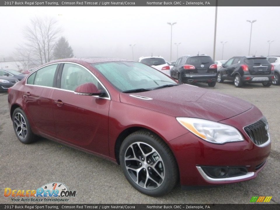 2017 Buick Regal Sport Touring Crimson Red Tintcoat / Light Neutral/Cocoa Photo #11