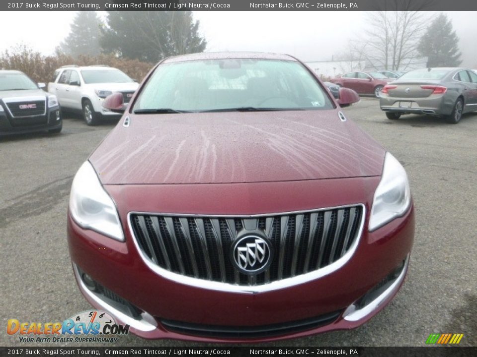 2017 Buick Regal Sport Touring Crimson Red Tintcoat / Light Neutral/Cocoa Photo #12