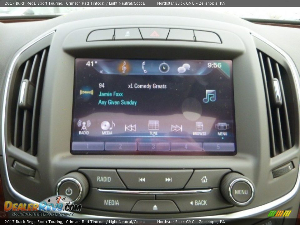 2017 Buick Regal Sport Touring Crimson Red Tintcoat / Light Neutral/Cocoa Photo #16