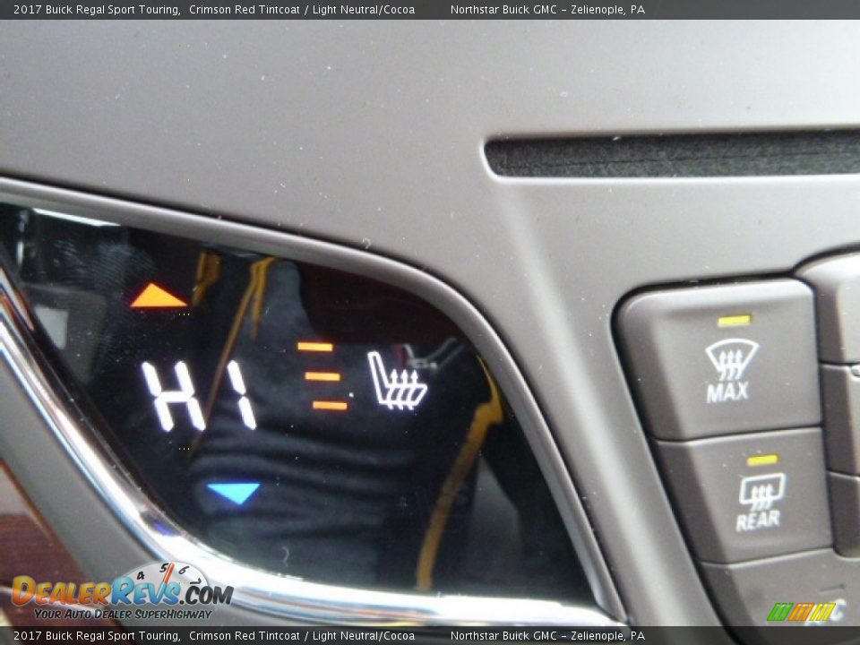 2017 Buick Regal Sport Touring Crimson Red Tintcoat / Light Neutral/Cocoa Photo #18