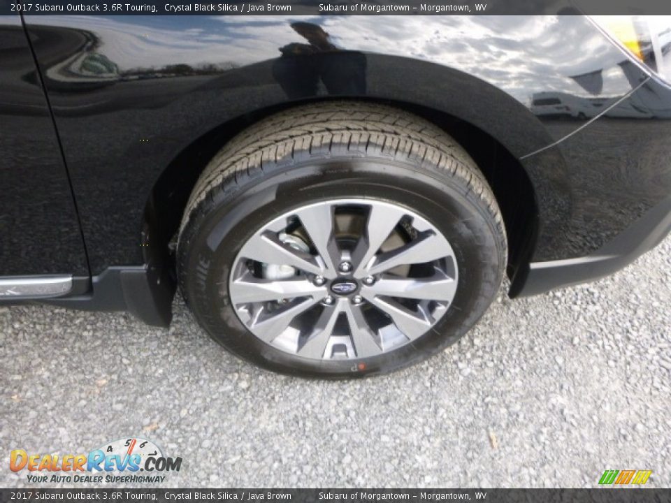 2017 Subaru Outback 3.6R Touring Crystal Black Silica / Java Brown Photo #2