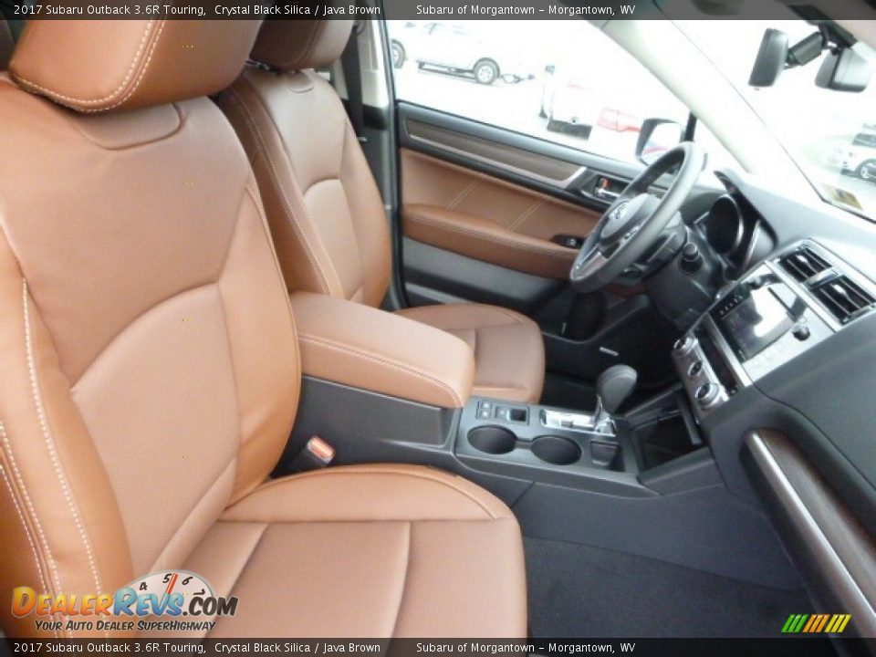 Java Brown Interior - 2017 Subaru Outback 3.6R Touring Photo #3