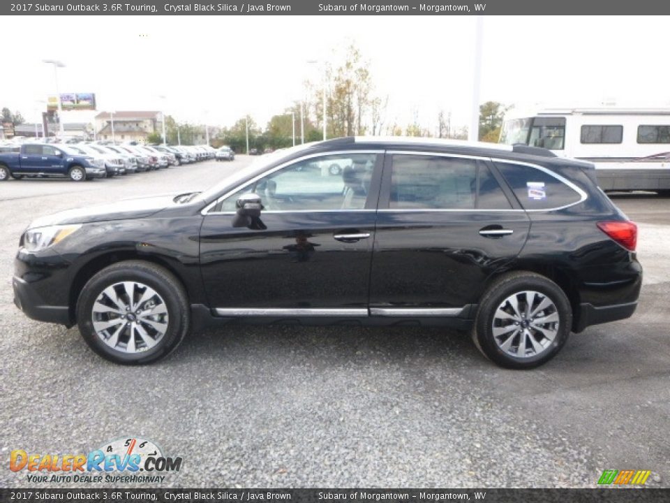 Crystal Black Silica 2017 Subaru Outback 3.6R Touring Photo #10