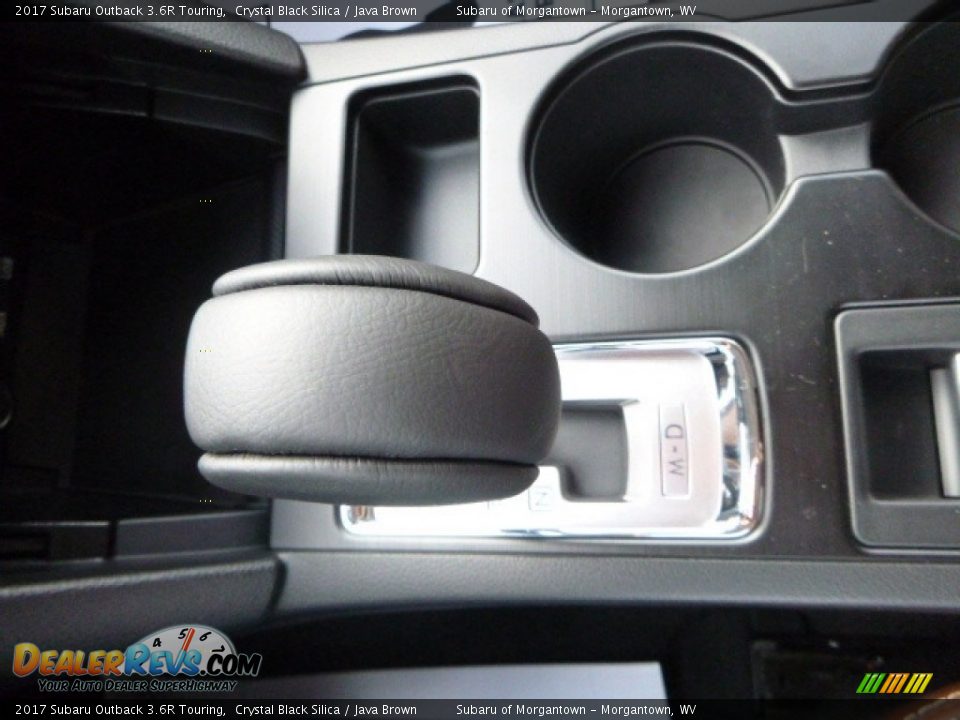 2017 Subaru Outback 3.6R Touring Crystal Black Silica / Java Brown Photo #20