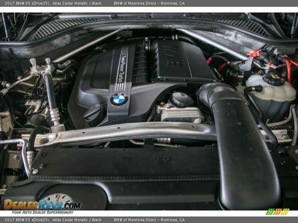 2017 BMW X5 sDrive35i Atlas Cedar Metallic / Black Photo #8