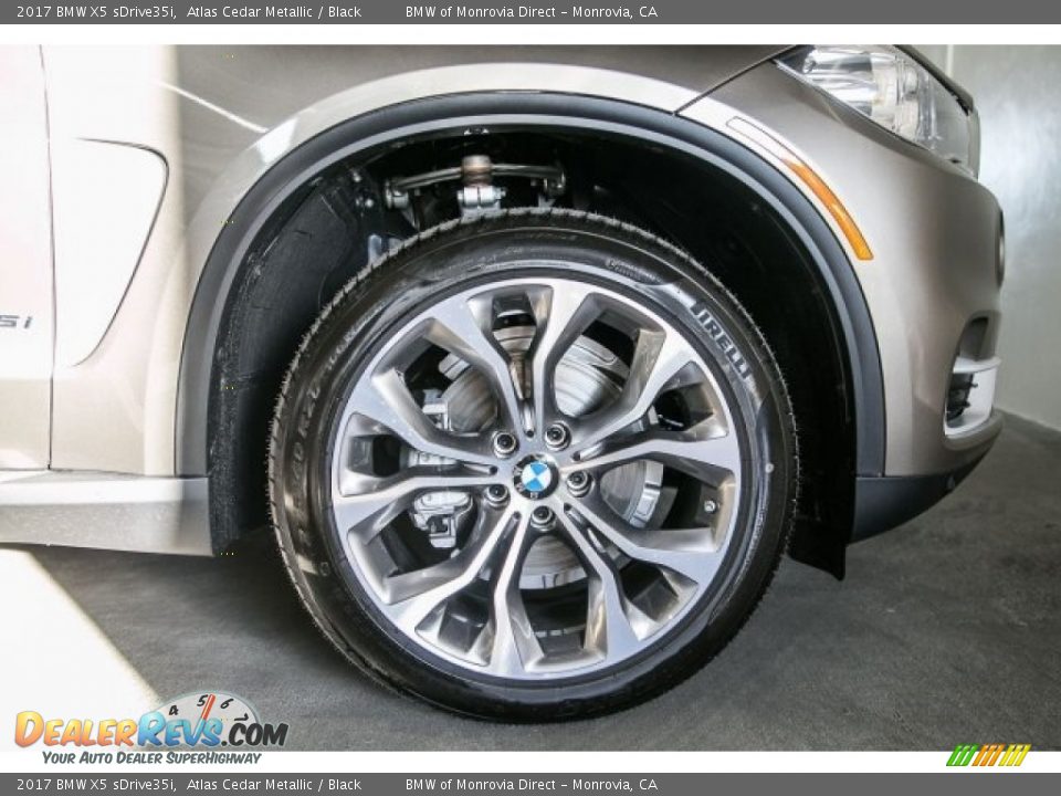 2017 BMW X5 sDrive35i Atlas Cedar Metallic / Black Photo #9