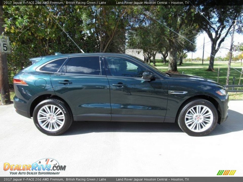 British Racing Green 2017 Jaguar F-PACE 20d AWD Premium Photo #6