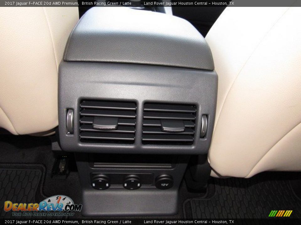 2017 Jaguar F-PACE 20d AWD Premium British Racing Green / Latte Photo #15