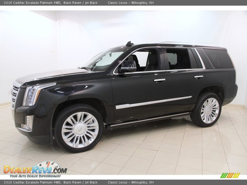2016 Cadillac Escalade Platinum 4WD Black Raven / Jet Black Photo #3