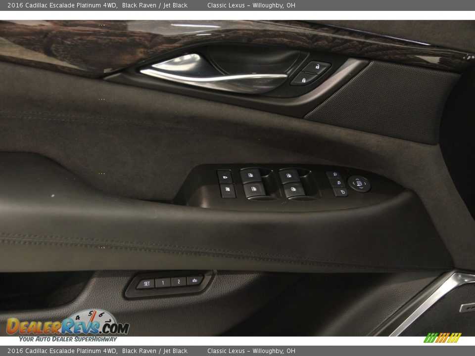 2016 Cadillac Escalade Platinum 4WD Black Raven / Jet Black Photo #5