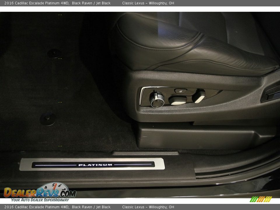 2016 Cadillac Escalade Platinum 4WD Black Raven / Jet Black Photo #6