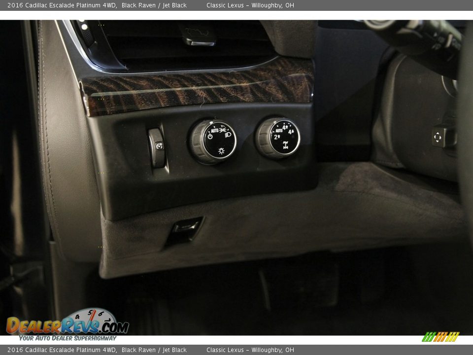 2016 Cadillac Escalade Platinum 4WD Black Raven / Jet Black Photo #7