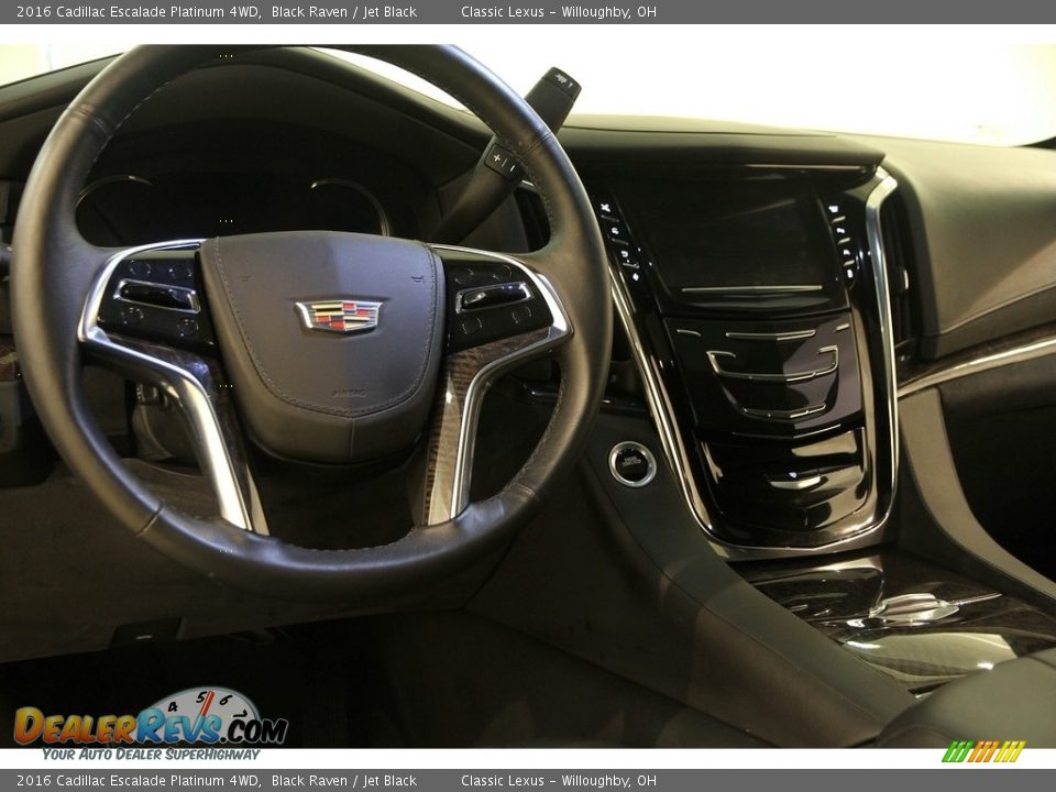 2016 Cadillac Escalade Platinum 4WD Black Raven / Jet Black Photo #9