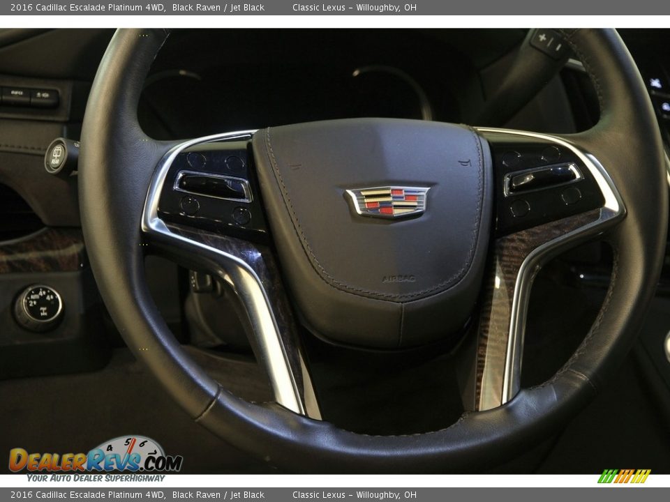2016 Cadillac Escalade Platinum 4WD Black Raven / Jet Black Photo #10