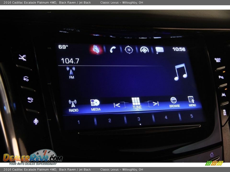 2016 Cadillac Escalade Platinum 4WD Black Raven / Jet Black Photo #15
